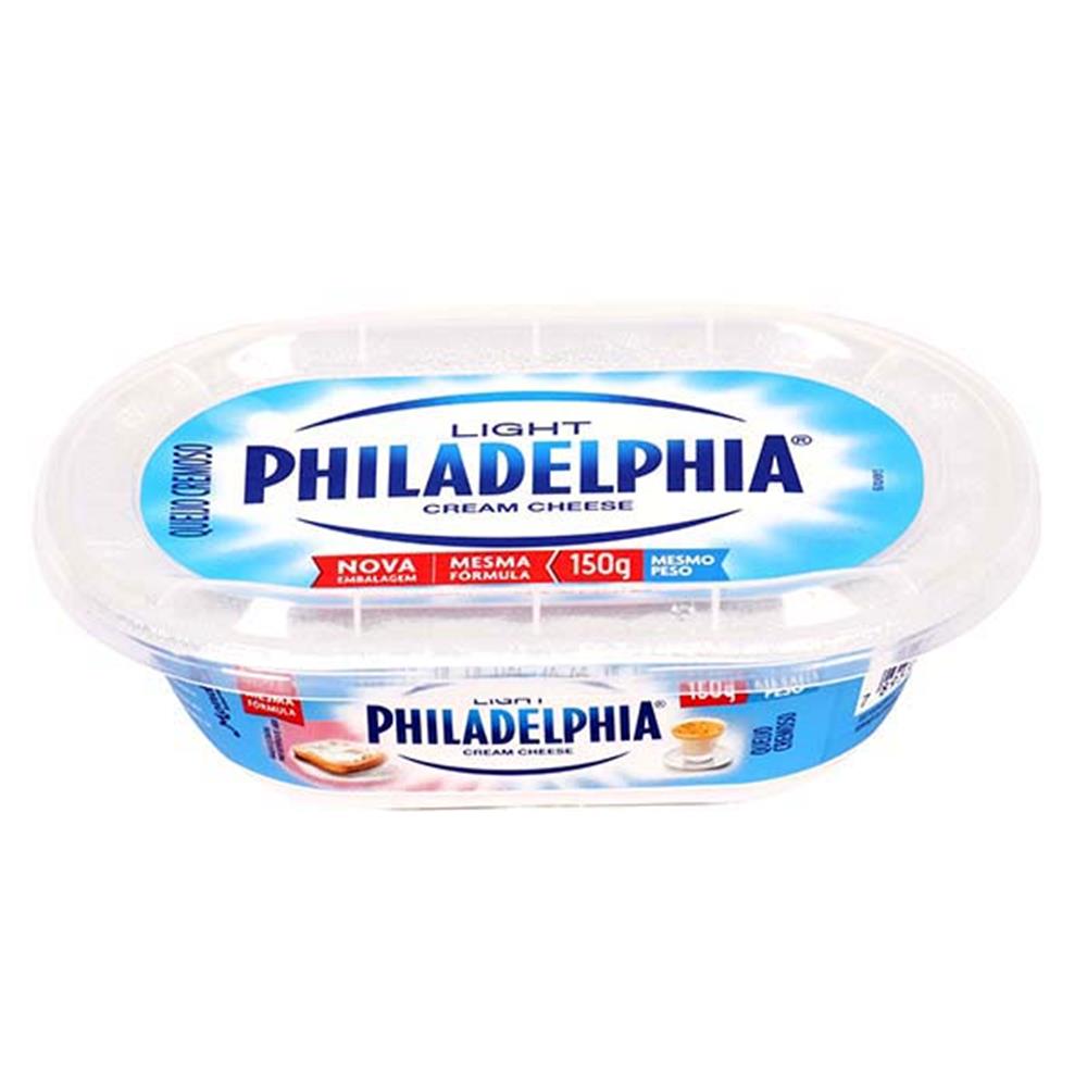 CREAM CHEESE PHILADELPHIA LIGHT 150G Boníssima Vila da Serra